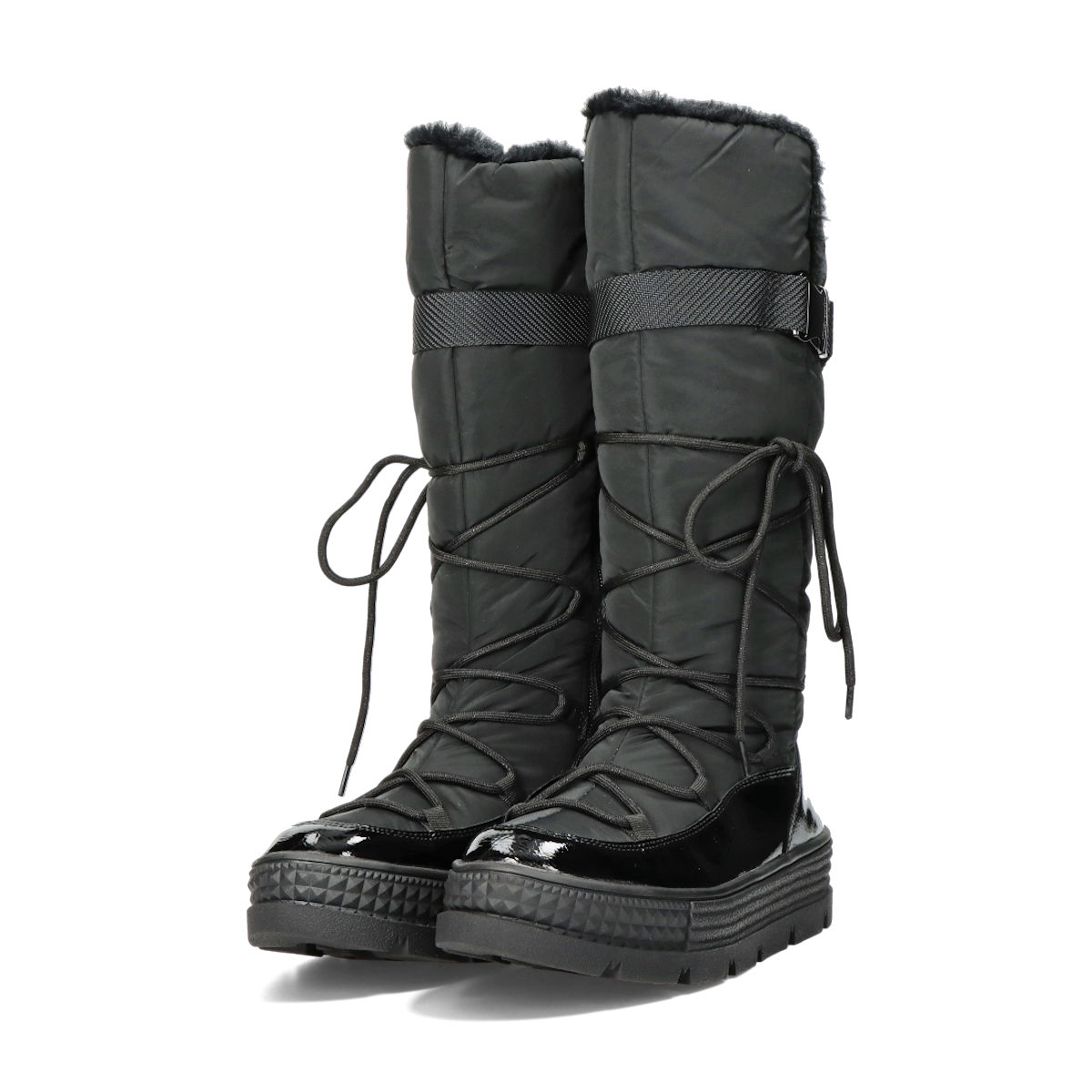 Tamaris women's zippered winter boots black | Robel.shoes