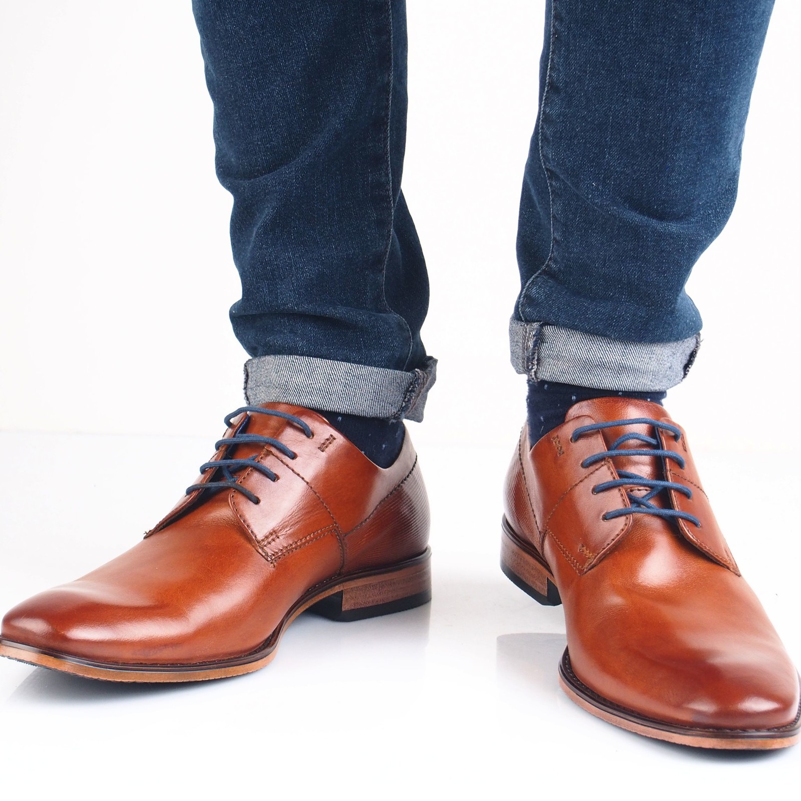 Onveilig neef Geven Bugatti men´s leather formal shoes - cognac brown | Robel.shoes