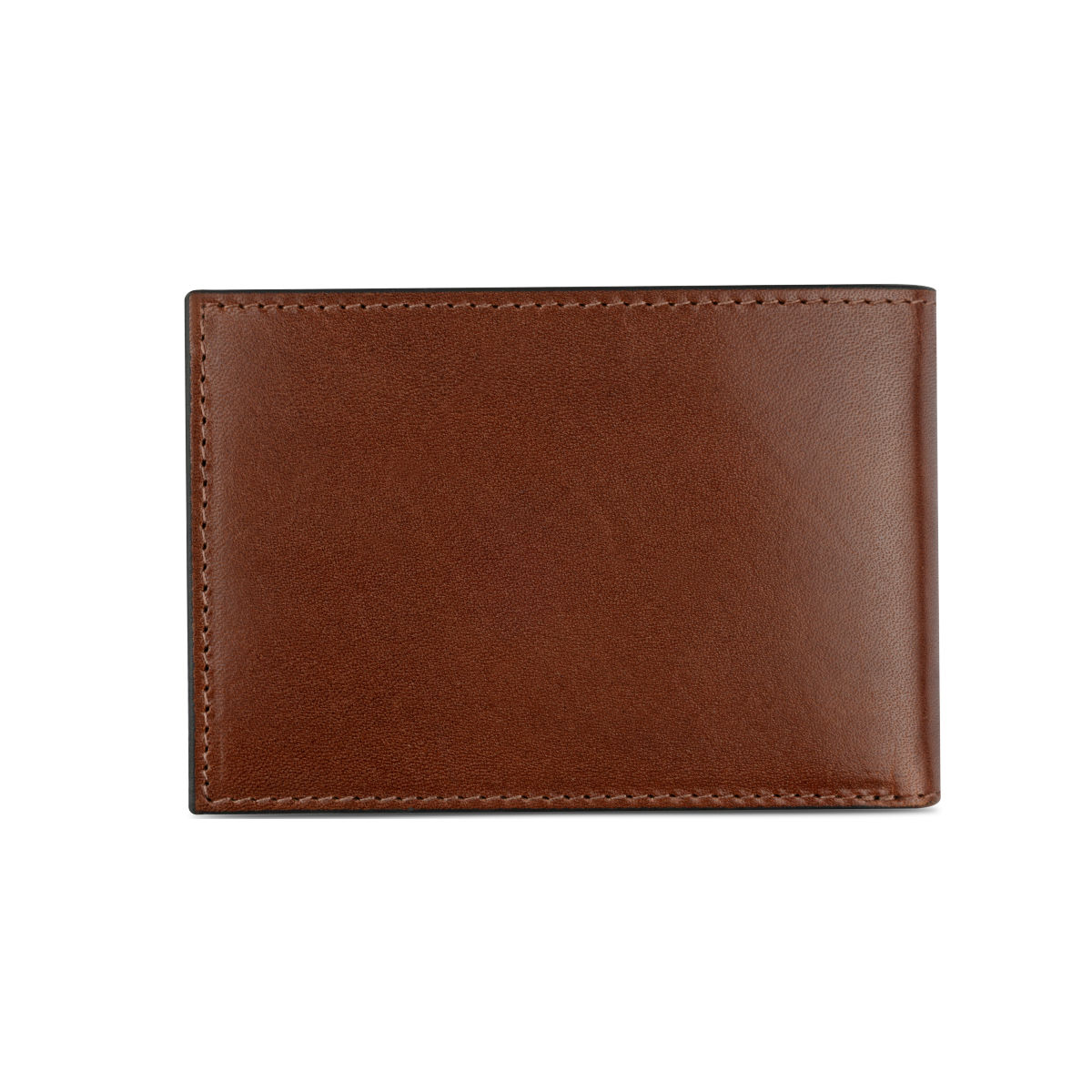 Bugatti men's leather wallet - cognac brown