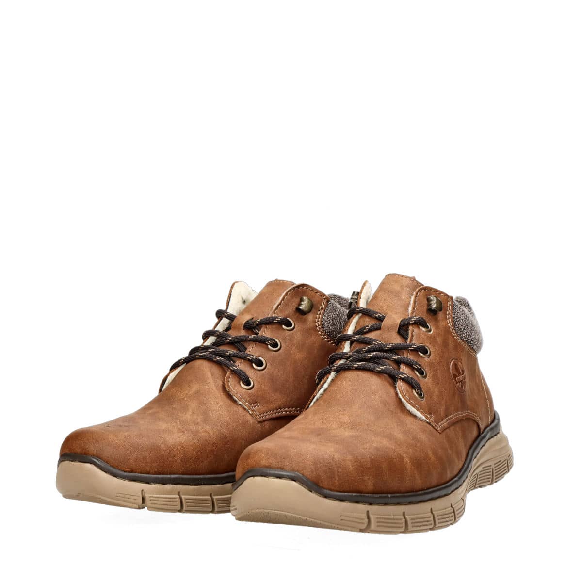 roestvrij Methode bevestigen Rieker men´s winter ankle boots with lacing - brown | Robel.shoes