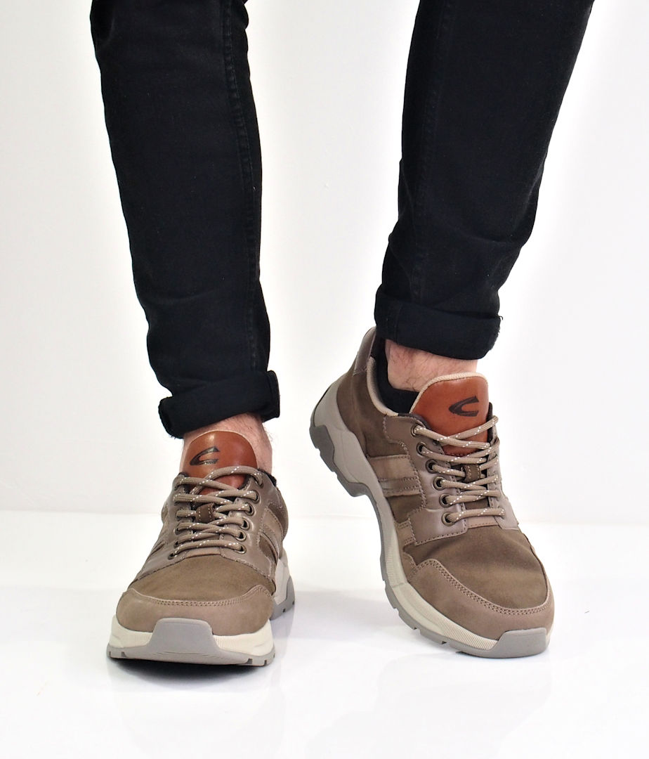 Active men´s quality sneaker - olive | Robel.shoes