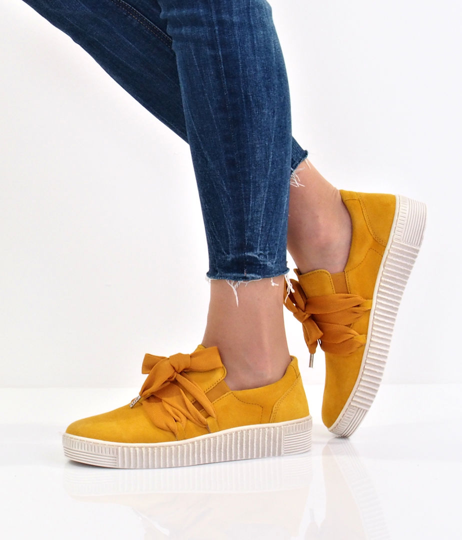 Gabor women´s sneakers - yellow | Robel.shoes
