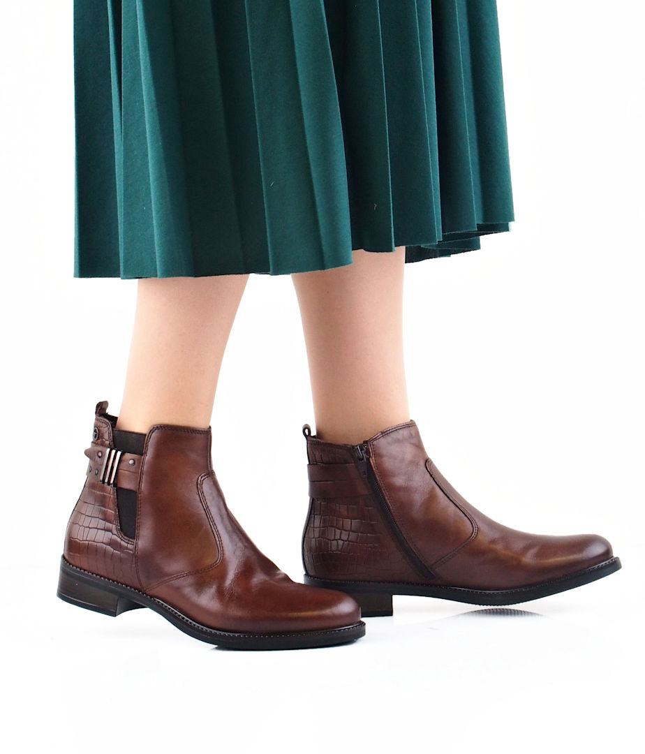 Tamaris women´s leather shoes brown | Robel.shoes