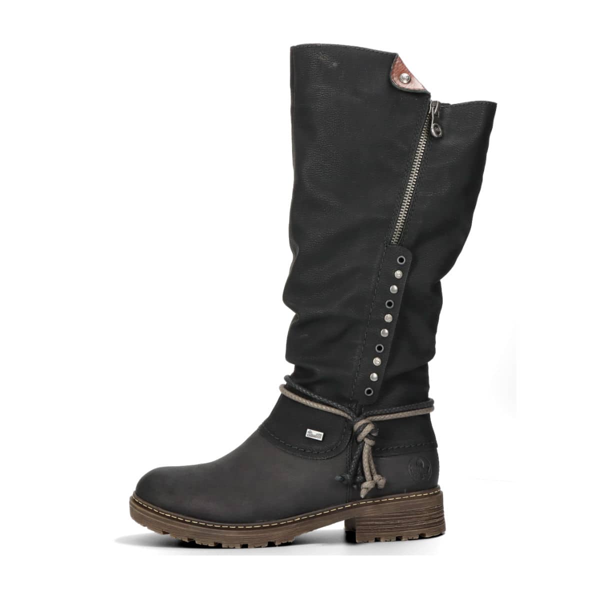 Bekend Absoluut informeel Rieker women's insulated zippered boots - black | Robel.shoes