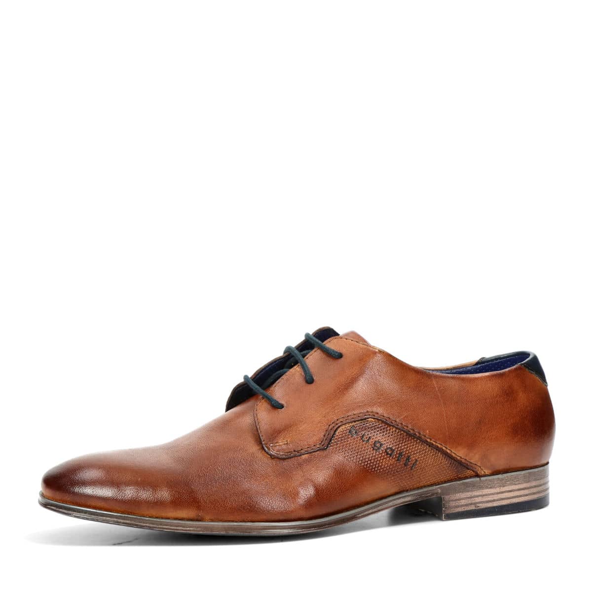 cognac men\'s leather formal shoes - brown Bugatti