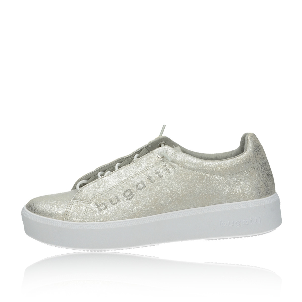 Bugatti women's comfortable sneaker - beige | Robel.shoes