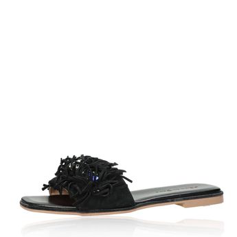 Alma en Pena women's stylish slippers - black