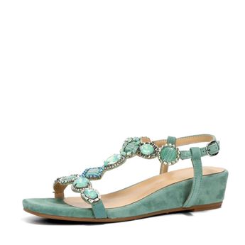 Alma en Pena women's elegant sandals - green