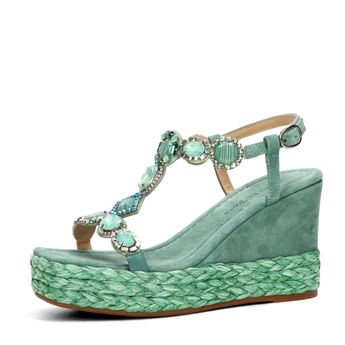 Alma en Pena women's elegant sandals - green