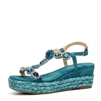 Alma en Pena women's luxury sandals - blue
