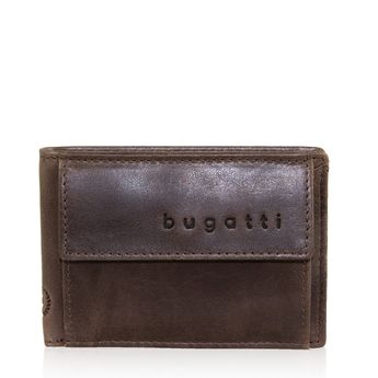 Bugatti men´s leather wallet - brown
