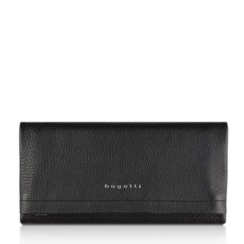 Bugatti women´s leather wallet - black