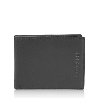 Bugatti men´s elegant leather wallet - black