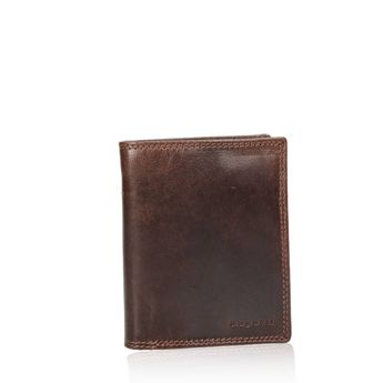Bugatti men's elegant wallet - dark brown
