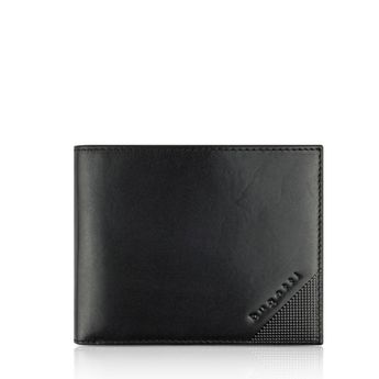 Bugatti men's leather wallet - black