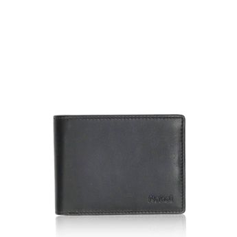 Robel men's leather practical wallet - black