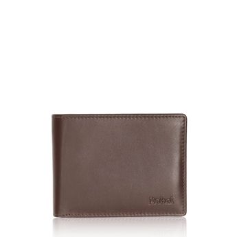 Robel men's leather practical wallet - brown