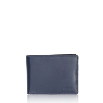 Robel men's leather wallet - dark blue