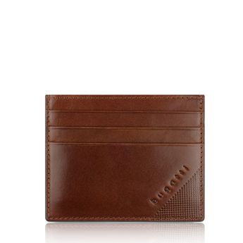 Bugatti men's practical wallet  - cognac brown