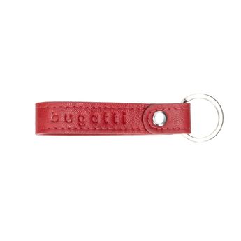Bugatti women's leather keychain - red