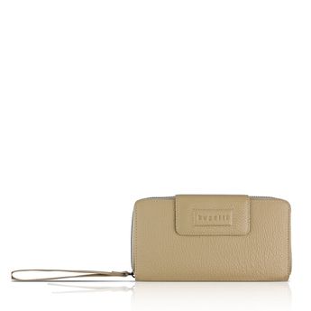 Bugatti women's leather wallet - beige