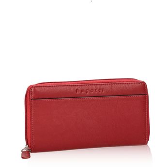 Bugatti women's leather wallet - red