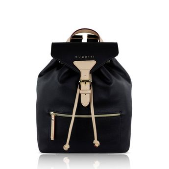 Bugatti women's stylish backpack - black