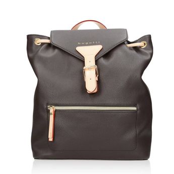 Bugatti women´s stylish backpack - brown