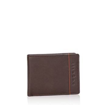 Bugatti men's classic practical wallet - dark brown