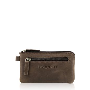 Bugatti men´s leather key purse - brown