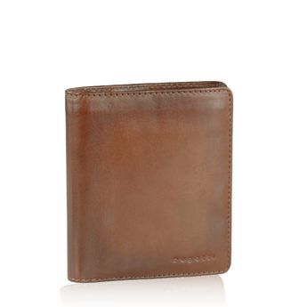 Bugatti men´s leather wallet - cognac brown
