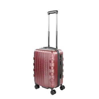Bugatti unisex practical suitcase - red