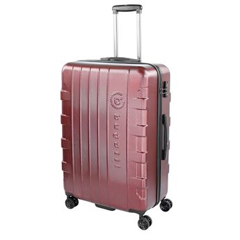Bugatti unisex practical suitcase - red