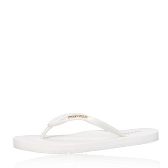 Calvin Klein women´s classic flip flops - white