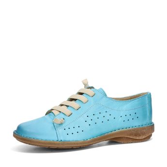 Creator women's comfortable smooth leather shoes - blue