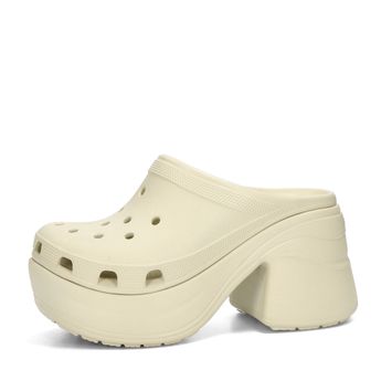 Crocs women's stylish flip flops - beige