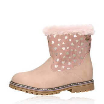 Dockers children's stylish ankle boots - pale pink