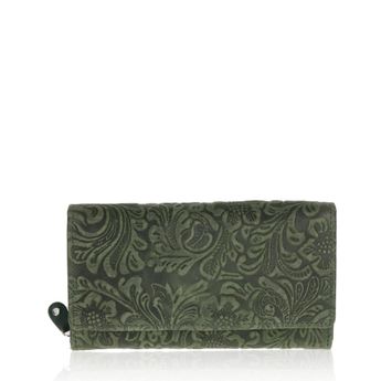 Mercucio women's stylish wallet - green