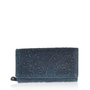 Mercucio women's stylish wallet - dark blue