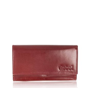 Robel women's leather wallet - burgundy