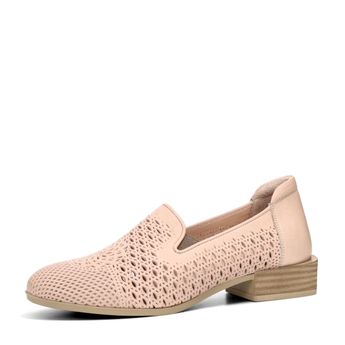 ETIMEĒ  women's perforated low shoes - pink