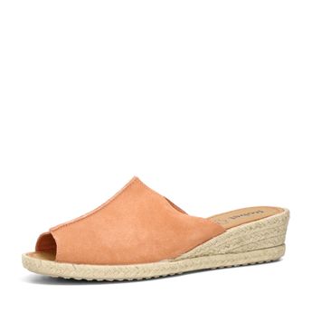 Robel women's suede slippers - orange