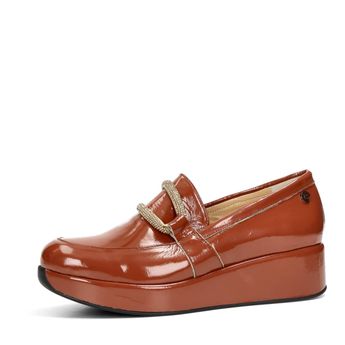ETIMEĒ women's elegant low shoes - brown