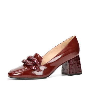 ETIMEĒ women's elegant low shoes - burgundy