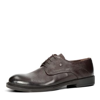 Robel men's leather formal shoes - dark brown