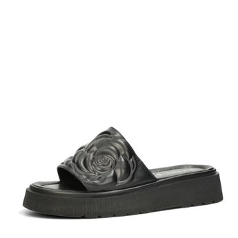 ETIMEĒ women's fashion slippers - black