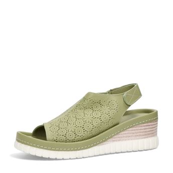 ETIMEĒ women's comfortable sandals - green