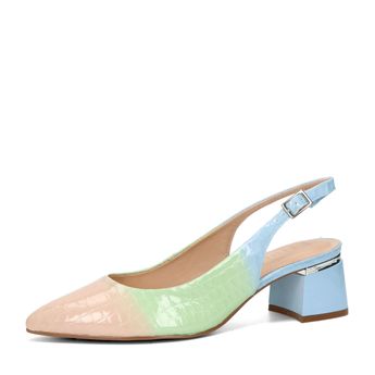 ETIMEĒ women's elegant heels slingback - multi/coloured