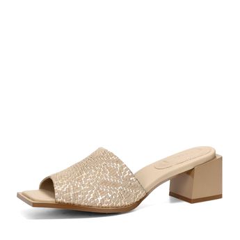 ETIMEĒ women's elegant slippers - beige