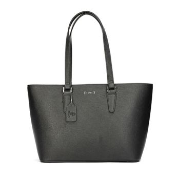 ETIMEĒ women's leather bag - black